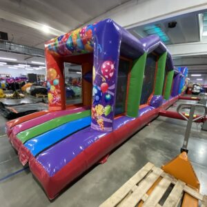 2 Part Multi Colour Obstacle Course